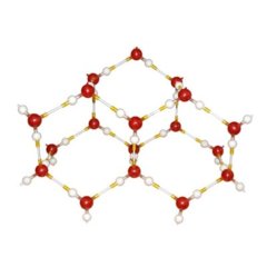 Модель кристалічної ґратки льоду
